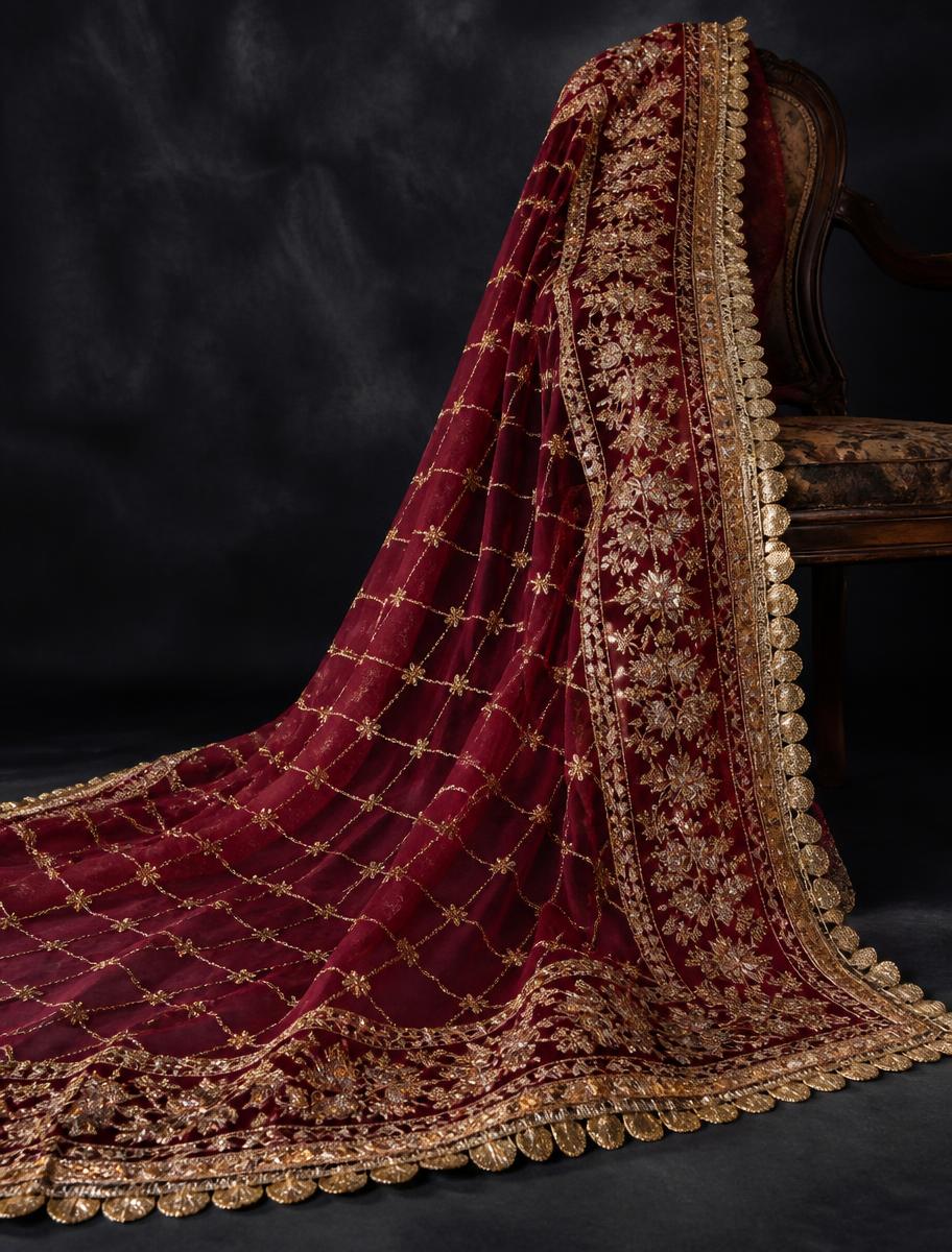 Kulsum Creations bridal look on Instagram